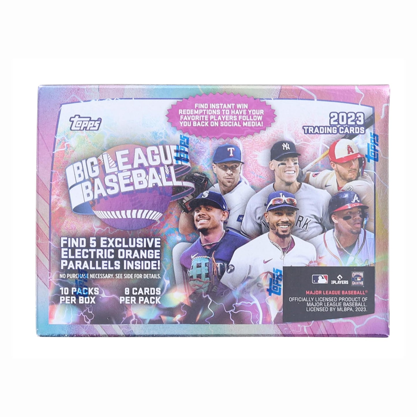MLB 2023 Topps Big League Baseball Value Box | 10 Packs Per Box