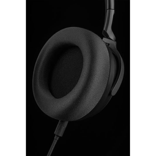 CORSAIR VIRTUOSO PRO Open Wired Gaming and Streaming Headset - Graphene - Black - Headband
