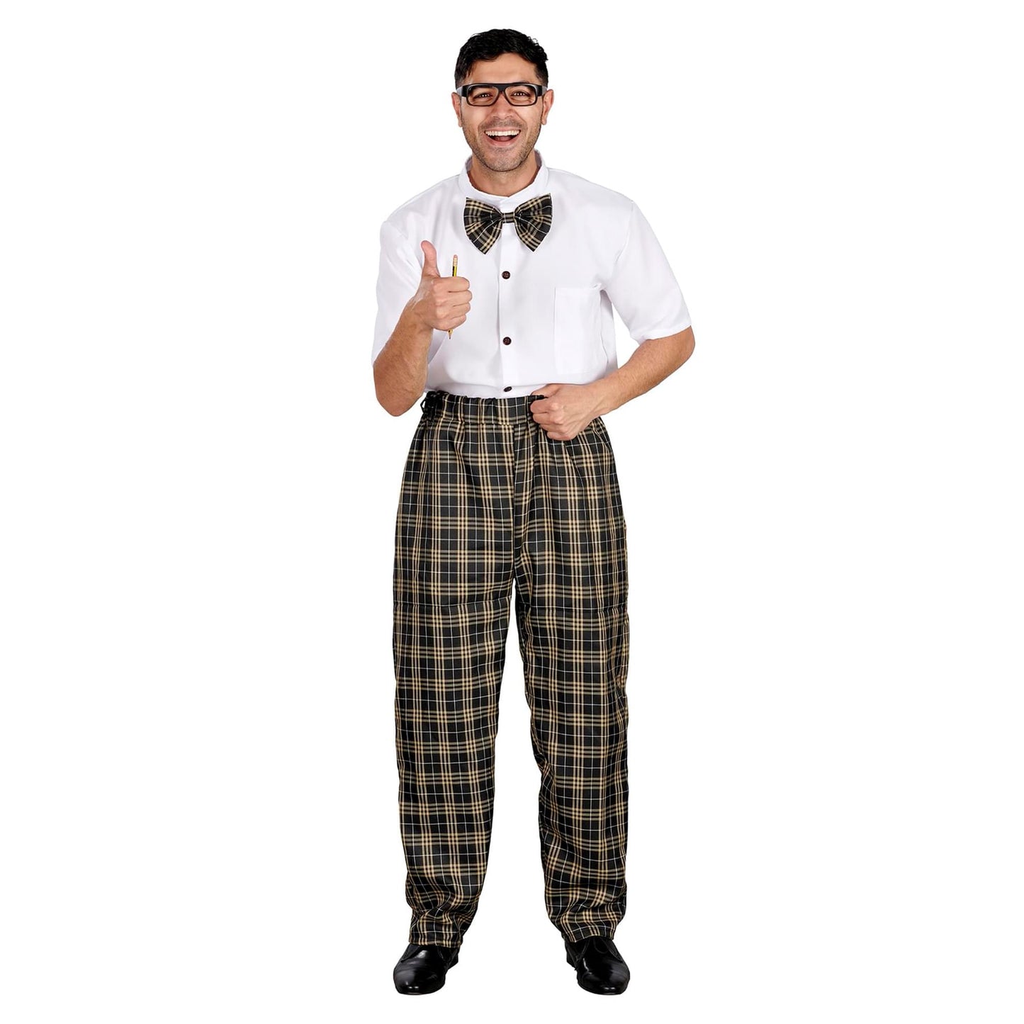 Adult Nerd Costume Extra Large Extra Large