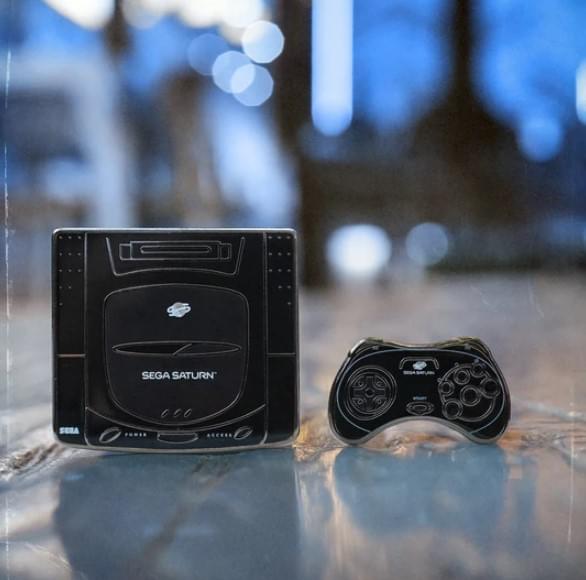 SEGA Saturn Console & Controller Pin Set