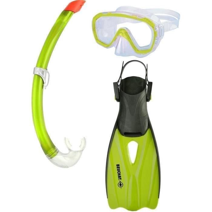 BEUCHAT Adjustable mask and snorkel fins 30/32