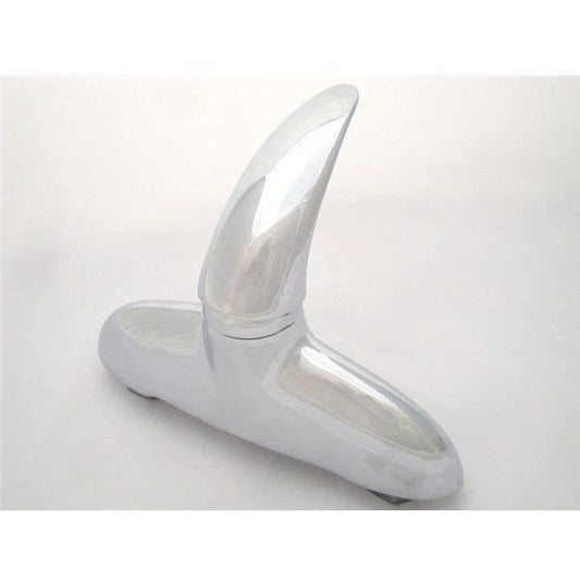 Rousseau Beverly kitchen mixer tap - without shower - chrome gray