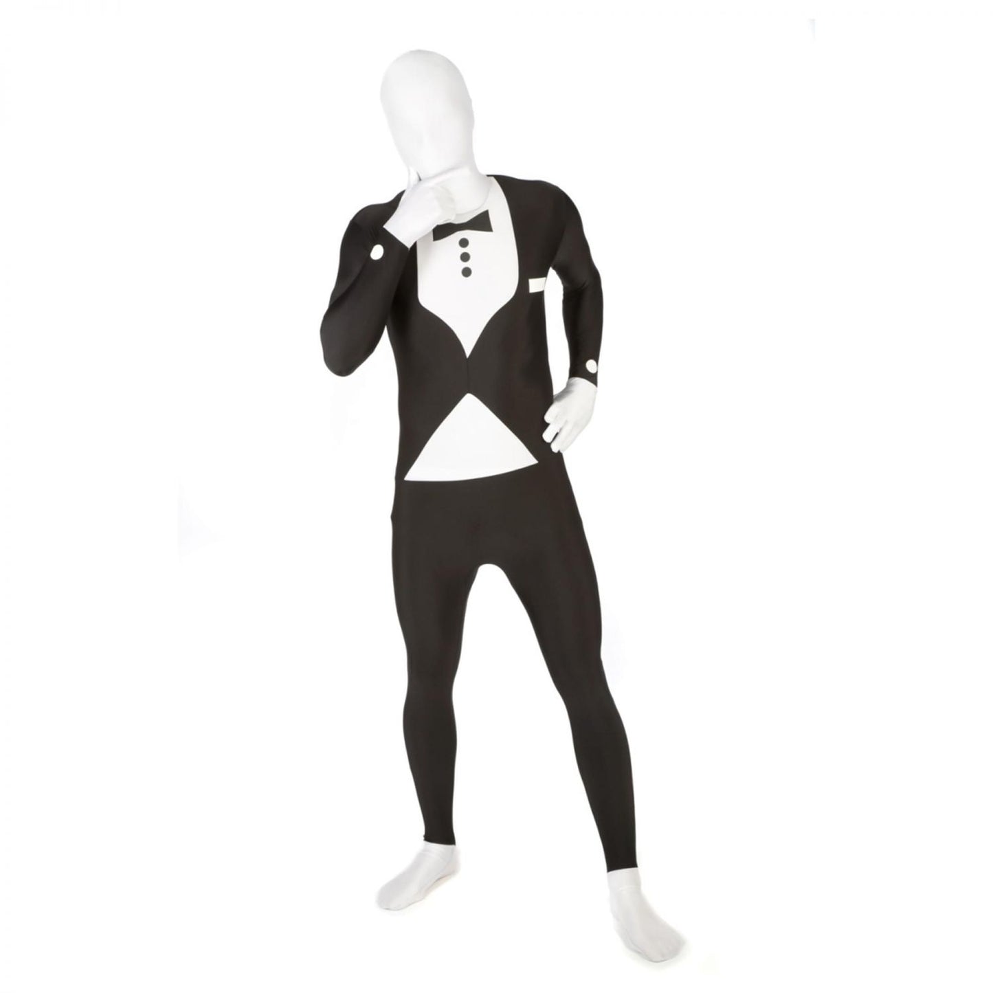 Tuxedo Adult Costume Morphsuit | X-Large