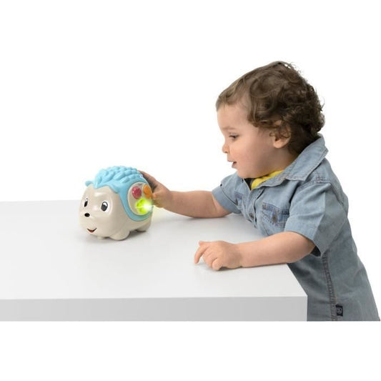 Sensory Hedgehog Activity Toy/Night Light - CHICCO - Day&Night - Blue - From Birth