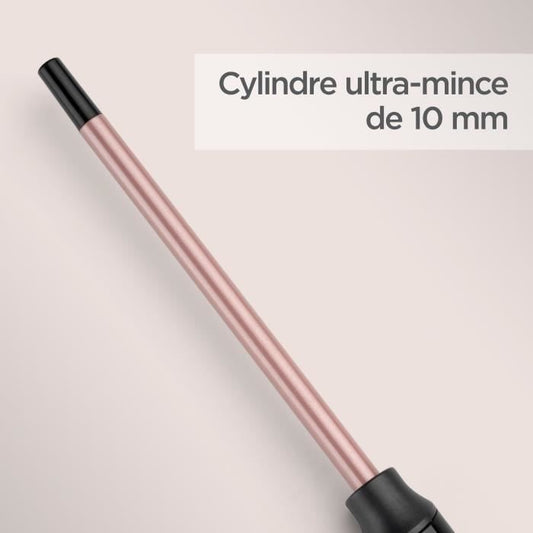 BABYLISS C449E MANUAL CURLER / Rose Quartz Tight Curls Wand