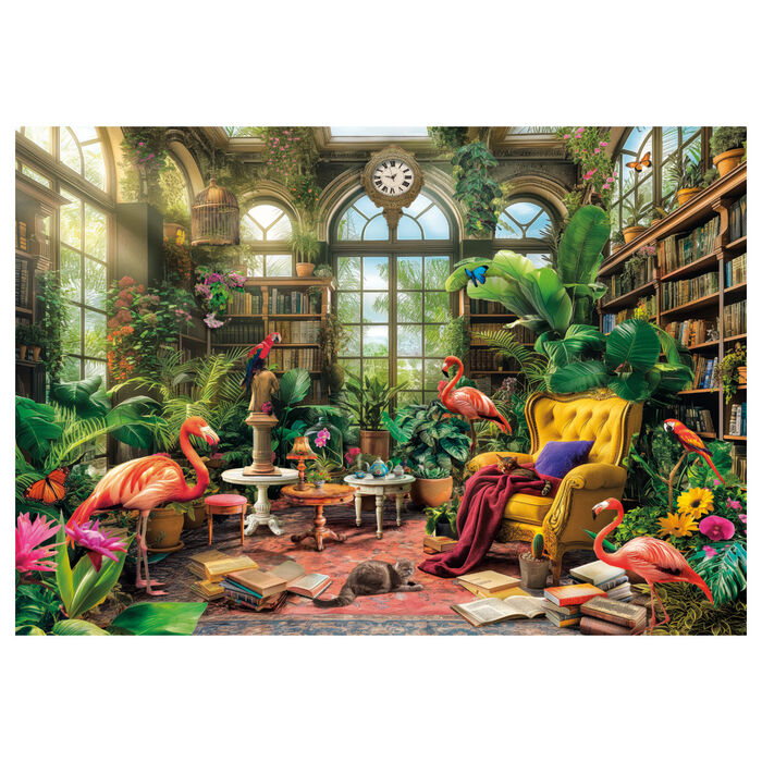 The Greenhouse Library puzzle 1000pcs