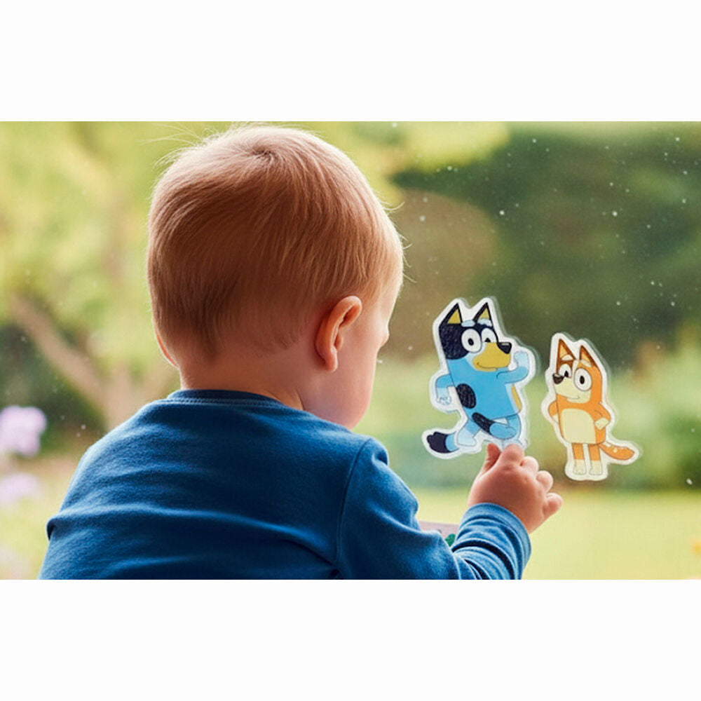 Bluey Gel window stickers