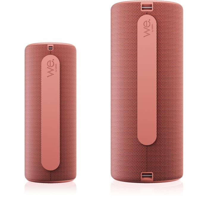 LoeWE - We. HEAR 2 Wireless Portable Speaker - Bluetooth - 60W - IPX6 - 17h Battery Life - Coral Red
