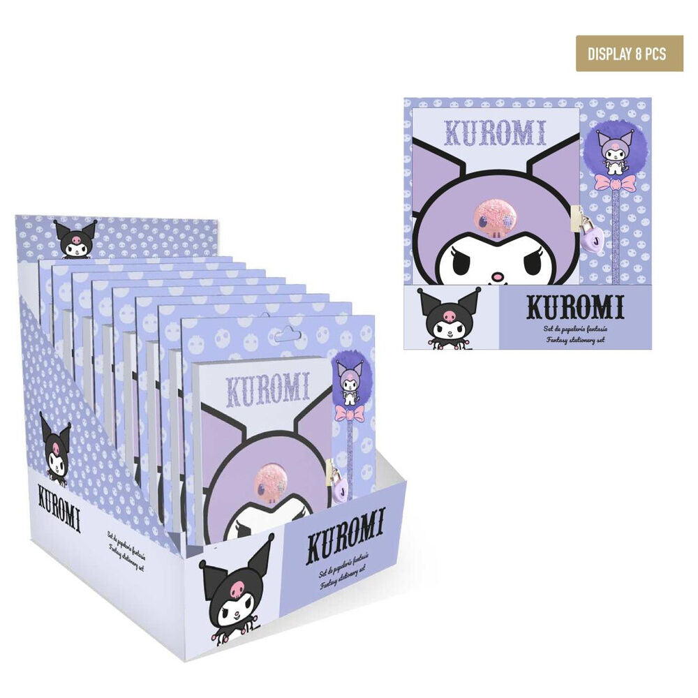 Hello Kitty Kuromi Diary + pen