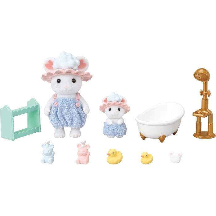 The Mouse Brothers Marshmallow Bath - SYLVANIAN FAMILIES - 5805