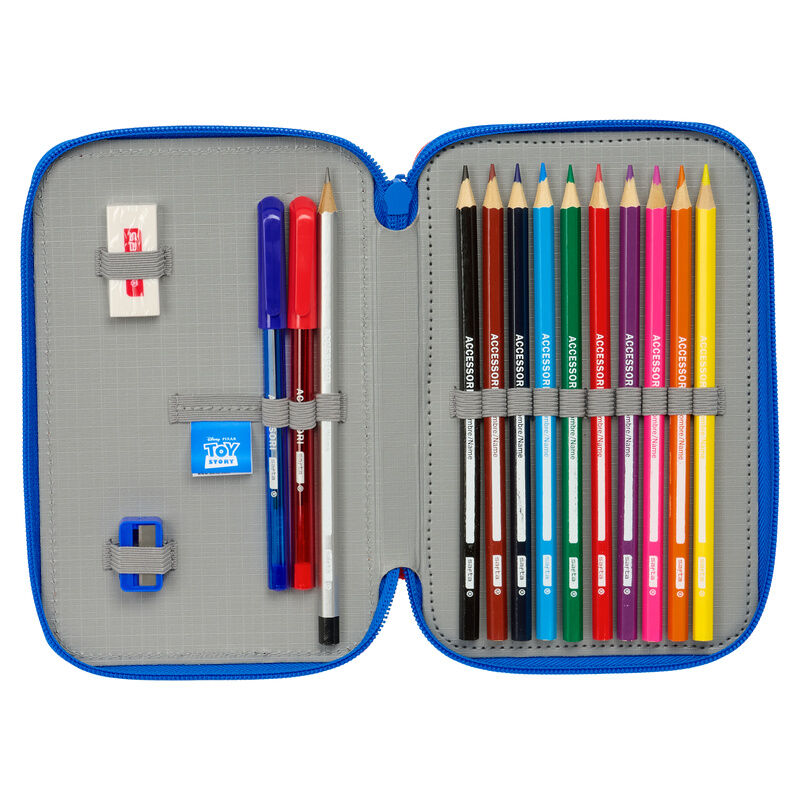 Disney Pixar Toy Story Good Vibes double pencil case 29pcs
