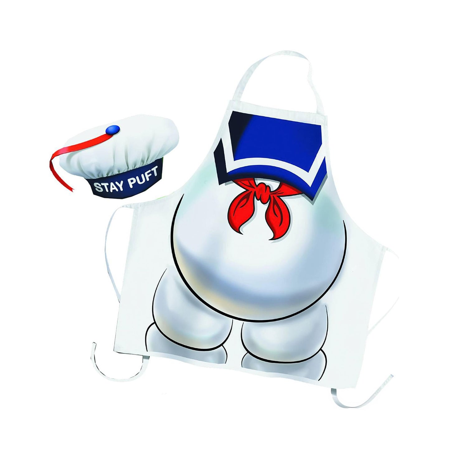 Ghostbusters Stay Puft Apron and Chef Hat