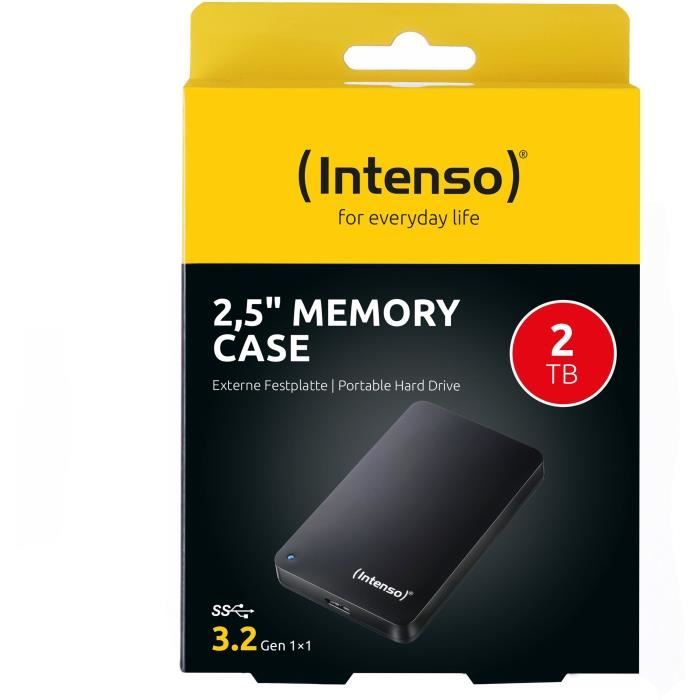 Intenso HDD 2.5 USB 3 2TB external hard drive