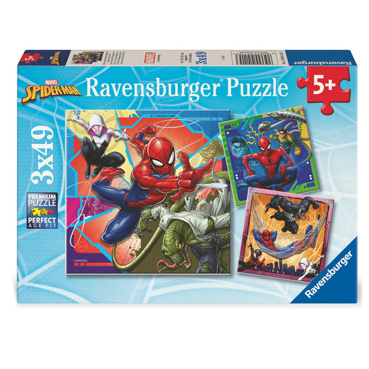 Marvel Spiderman puzzle 3x39pcs