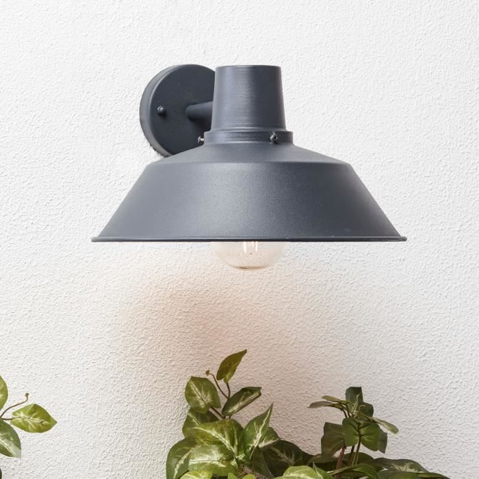 BRILLIANT Wall Lamp Outdoor HUMPHREY - E27 - 1x60W - Anthracite color