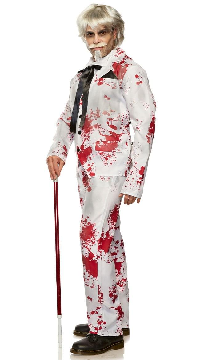 Evil Fast Food Colonel Adult Costume | Large / X-Large