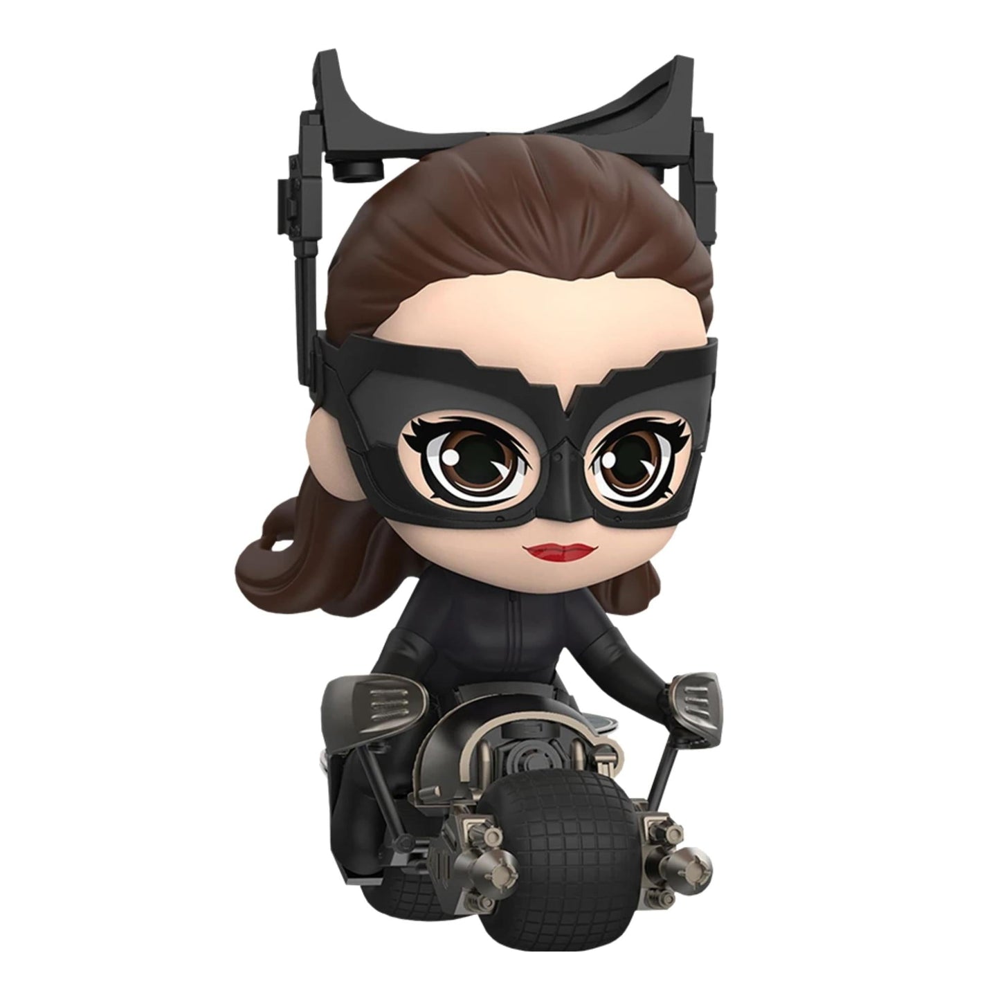 DC Batman The Dark Knight Rises Catwoman with Batpod Cosbaby (S) Bobblehead
