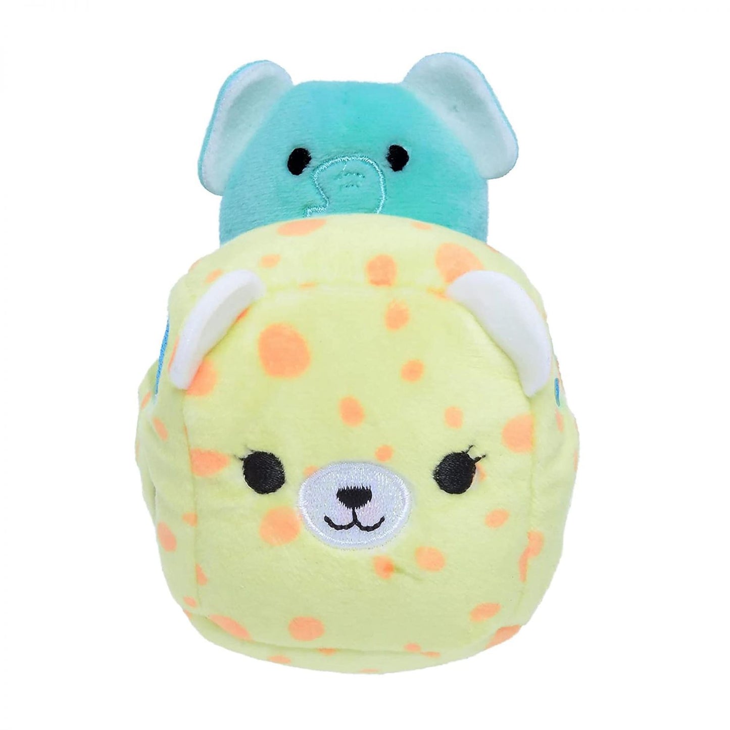 Squishville Mini Squishmallow Plush | Diego the Elephant in Vehicle