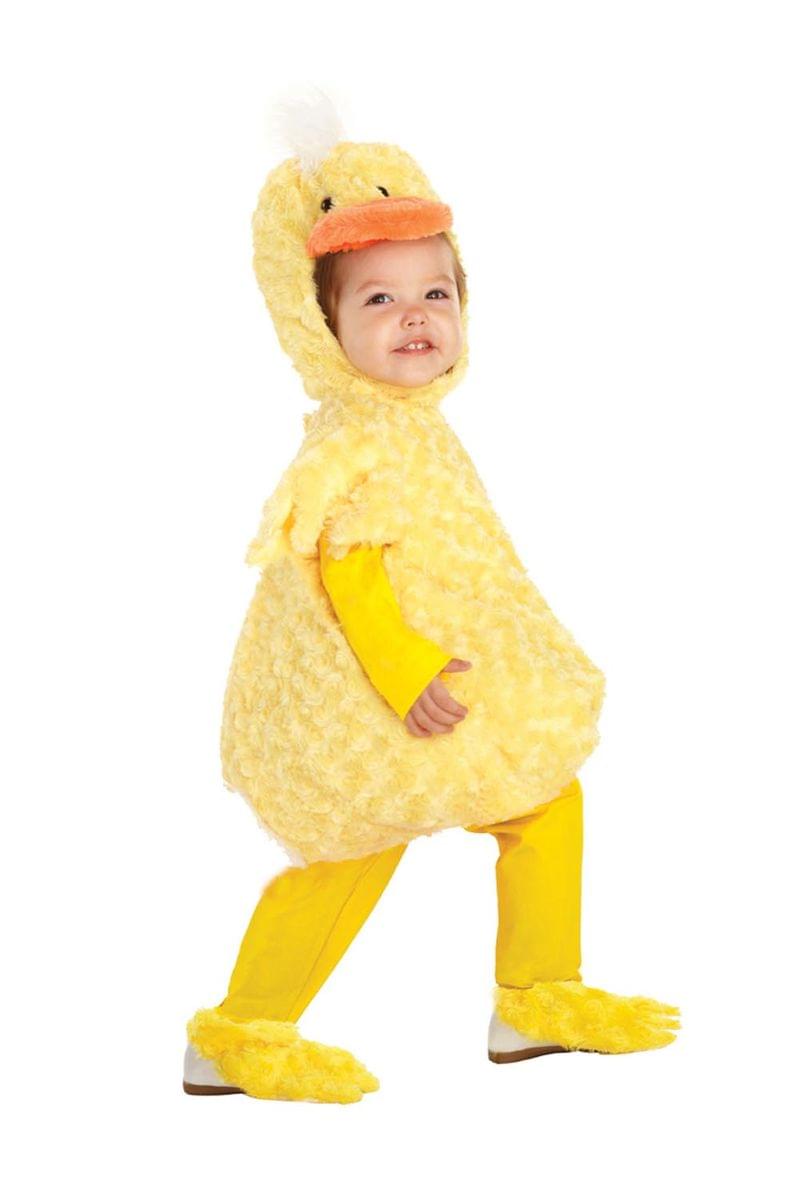 Belly Babies Yellow Duck Costume Child Toddler X-Large 4-6