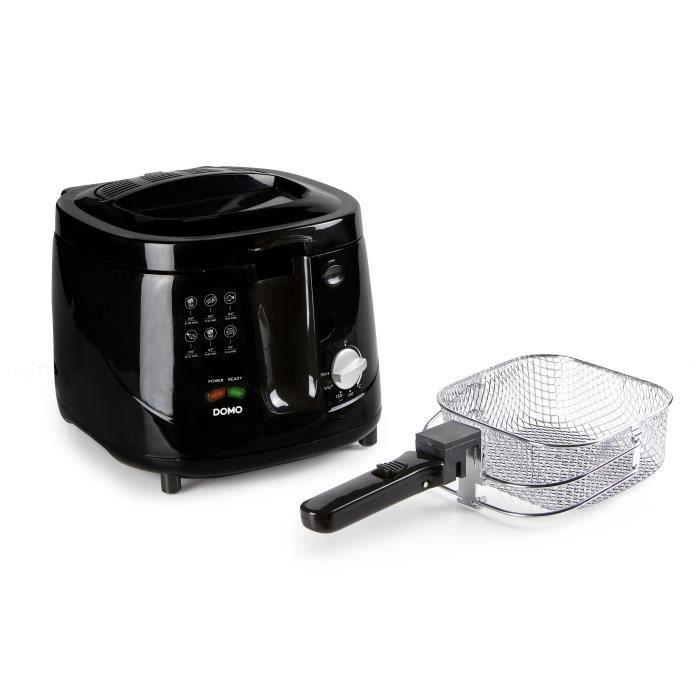 Domo do461fr Classic electric fryer - black