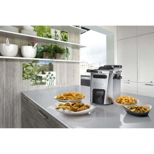 DELONGHI F44532CZ Semi -professional electric fryer Premiumfry - Stainless steel