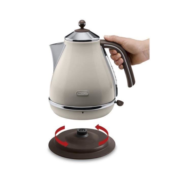 DELONGHI KBOV 2001.BG ICONA Vintage icona kettle - Beige