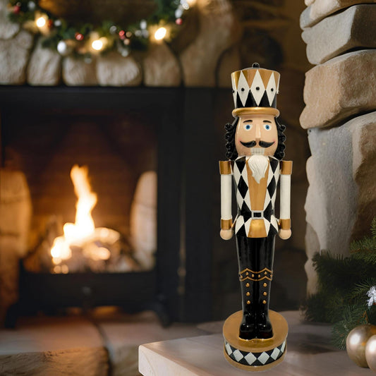 38in Nutcracker with White Coat