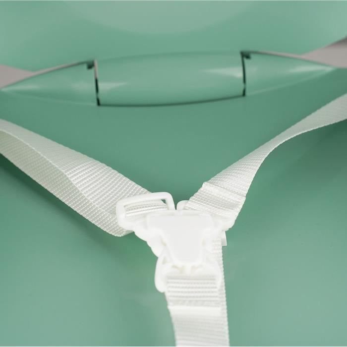 Booster seat - THERMOBABY - GUSTO 2-in-1 - Sage Green - Scalable and transportable