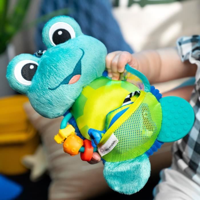 BABY EINSTEIN Ocean Explorers Neptune's Sensory Sidekick plush toy, from birth