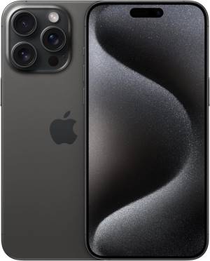Apple iPhone 15 Pro Max 512GB 6.7" Black Titanium ITA MU7C3QL/A