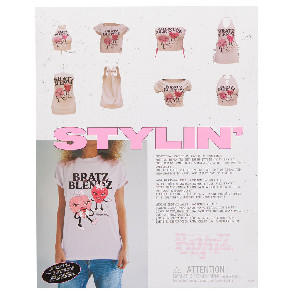 Bratz Stylin Cloe doll + t-shirt