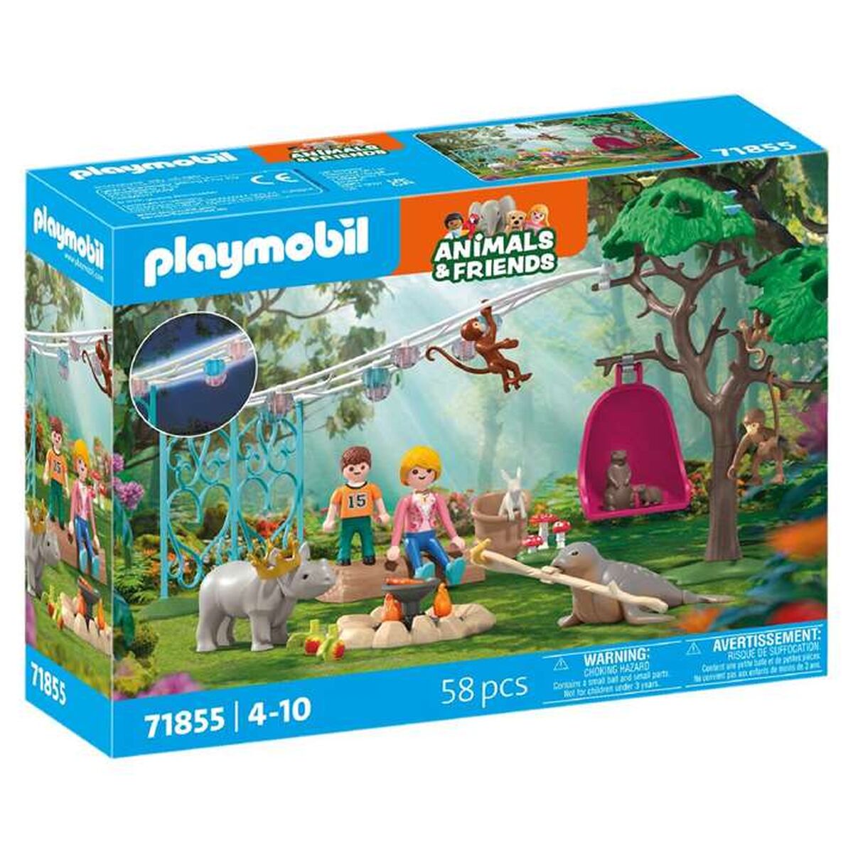 Toy figures playsets