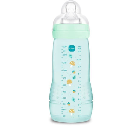 Baby bottle - MAM BABY - Easy Active - +6 months - 330 ml - X flow teat - Ice