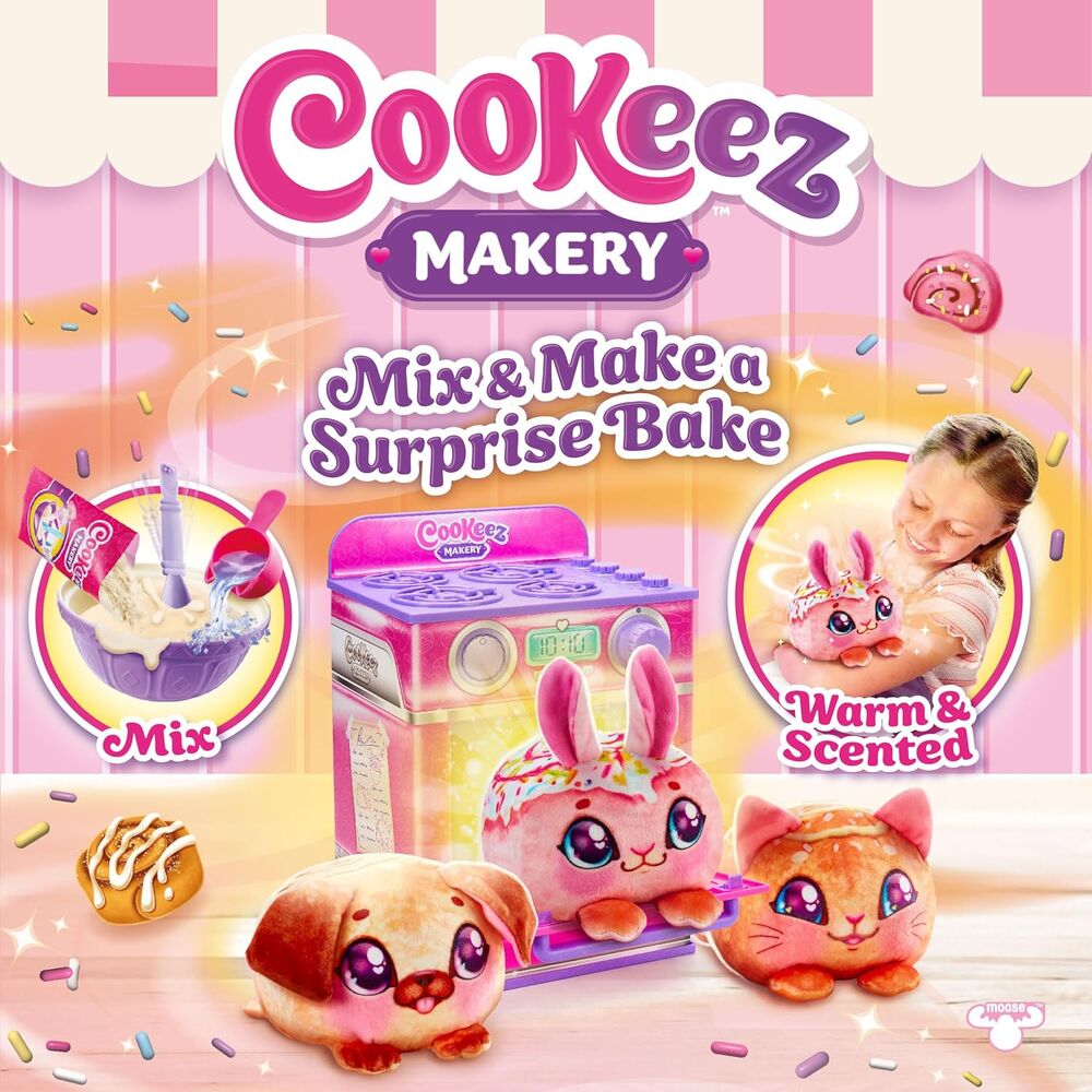 Cookeez Makery Magic Oven Interactive plush toy
