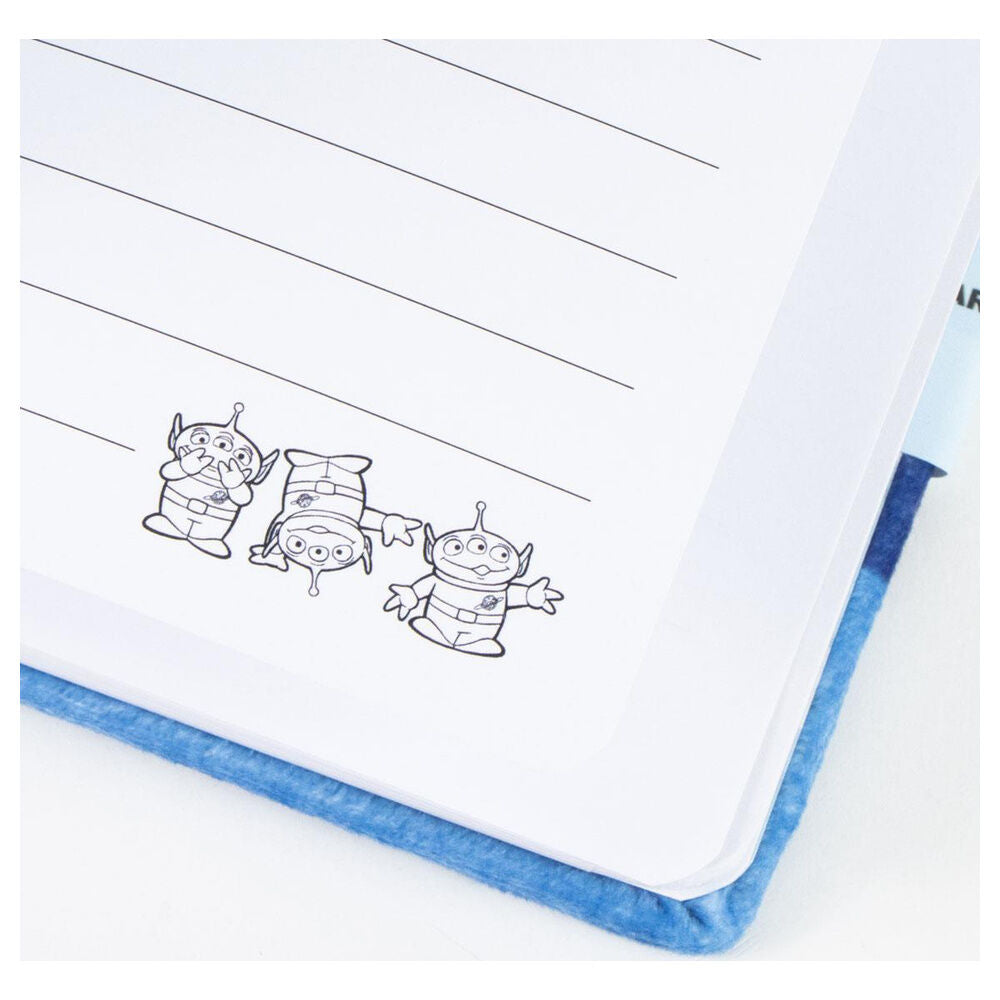 Disney Pixar Toy Story assorted plush notebook