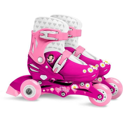 DISNEY PRINCESSES Inline Skates Adjustable 27-30 2in1 Triskate