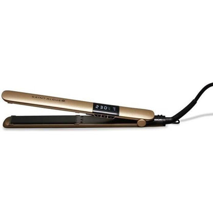 SAINT ALGUE 3963 - Demeliss GOLD hair straightener - Ceramic coating - Ultra-thin floating plates - 150 to 230 ° C - Black / Gold