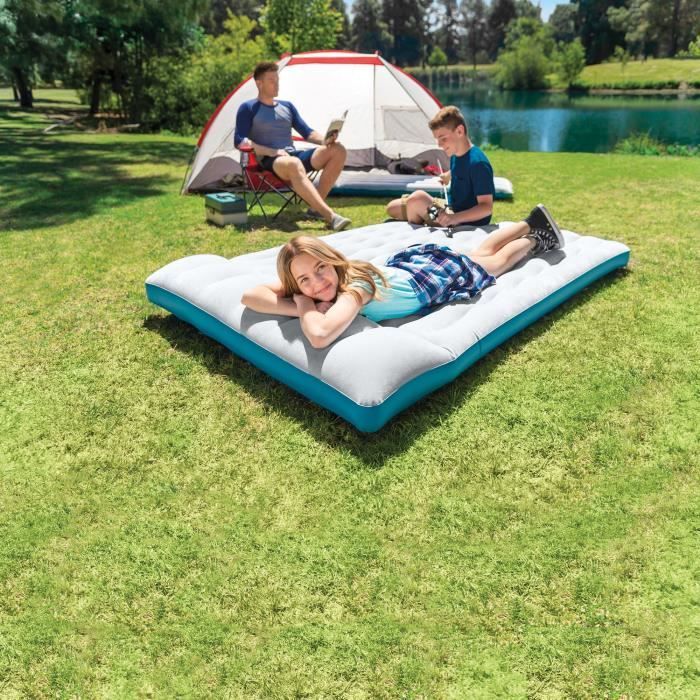 INTEX Inflatable Camping Mattress - 2 Seater - Gray