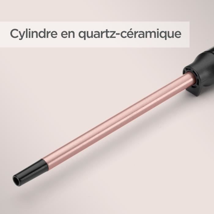 BABYLISS C449E MANUAL CURLER / Rose Quartz Tight Curls Wand
