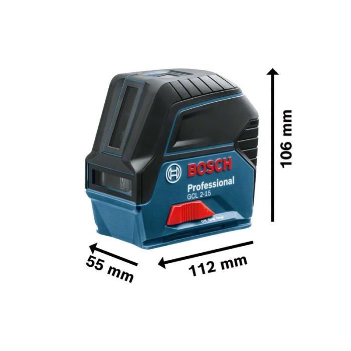 BOSCH Laser Combined Points and Lines GCL2-15 with RM1 Holder