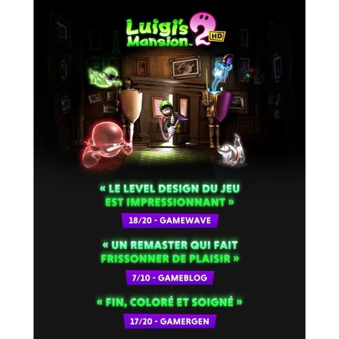 Luigi's Mansion 2 HD  Nintendo Switch Game