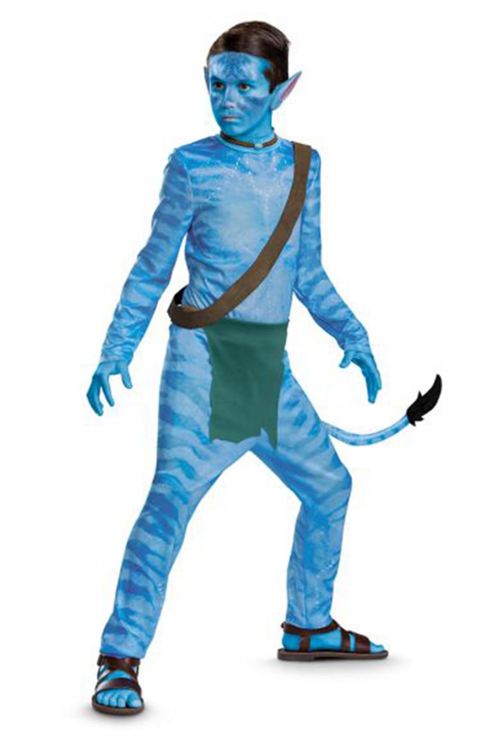 Avatar 2 Jake Sully Reef Look Classic Child Costume | X-Large (14-16)