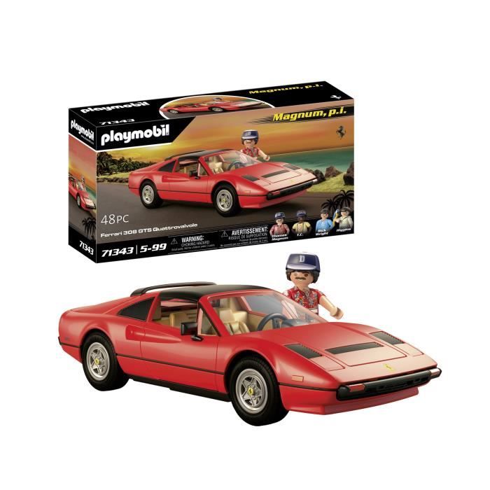 PLAYMOBIL 71343 Magnum - Ferrari 308GTS - Classic Cars - Collector's car