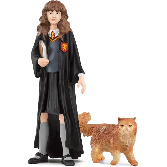 SCHLEICH - Hermione and Crookshanks - 42635 - Harry Potter range