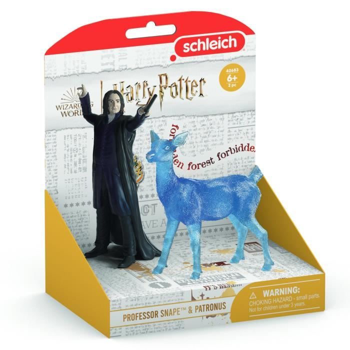 Snape and his Patronus figurines, Schleich 42683 Harry Potter, For children aged 6 and over