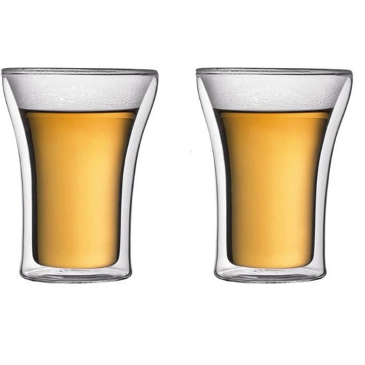 BODUM ASSAM Set of 2 double wall glasses 0.25L