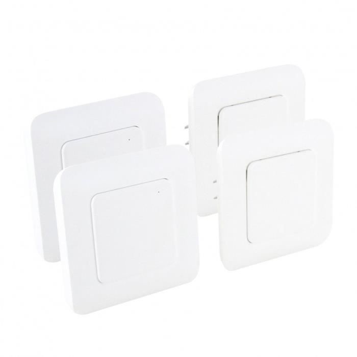 Set of 2 wireless two-way switch kits - DIO CONNECTED HOME - DiO 1.0 - White