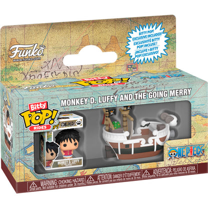 Bitty POP Ride figure One Piece Monkey D. Luffy and the Going Merry