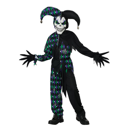 Deadly Jester Child Costume | Large