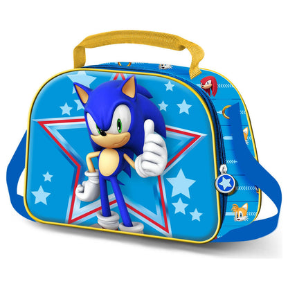 Sonic the Hedgehog Star 3D lunch bag